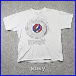 Vintage 1990 Grateful Dead 25 Years Rare Shirt Sz XL GREAT CONDITION