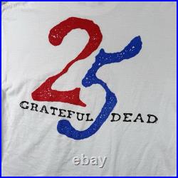 Vintage 1990 Grateful Dead 25 Years Rare Shirt Sz XL GREAT CONDITION