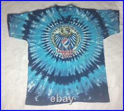 Vintage 1990 Grateful Dead 25 Years Tie Dye Tour Shirt Size XL