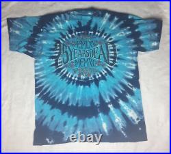 Vintage 1990 Grateful Dead 25 Years Tie Dye Tour Shirt Size XL