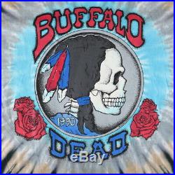 Vintage 1990 Grateful Dead Buffalo Dead Tour Shirt