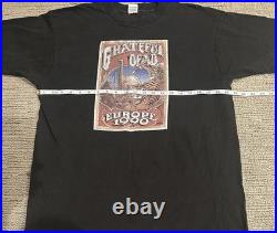 Vintage 1990 Grateful Dead Europe Tour T-Shirt XL Fruit of the Loom USA