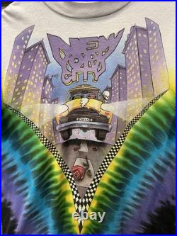 Vintage 1990 Grateful Dead New York City Concert Tour Shirt Size L MSG