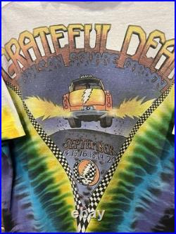 Vintage 1990 Grateful Dead New York City Concert Tour Shirt Size L MSG