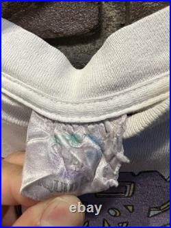 Vintage 1990 Grateful Dead New York City Concert Tour Shirt Size L MSG