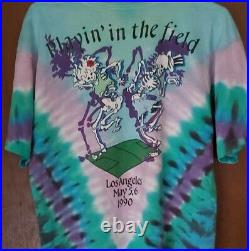 Vintage 1990 Grateful Dead Olympic Velodrome T-shirt Tye-Dye