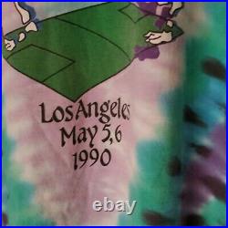 Vintage 1990 Grateful Dead Olympic Velodrome T-shirt Tye-Dye