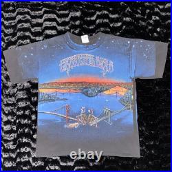 Vintage 1990 Grateful Dead San Francisco/Brooklyn Bridge 90s Tour T Shirt XL