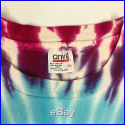 Vintage 1990 Grateful Dead Shirt Vail Tie Dye Skiing Bears Jerry Garcia
