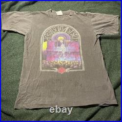 Vintage 1990 Grateful Dead Skeleton T-Shirt, Single Stitich, Oneita Brand, XL