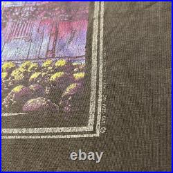 Vintage 1990 Grateful Dead Skeleton T-Shirt, Single Stitich, Oneita Brand, XL