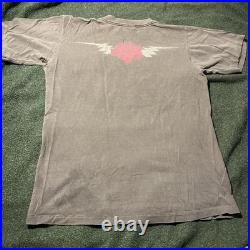 Vintage 1990 Grateful Dead Skeleton T-Shirt, Single Stitich, Oneita Brand, XL