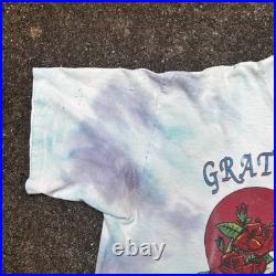 Vintage 1990 Grateful Dead Spring Tour Parking Lot t-shirt Size XL Built to Last