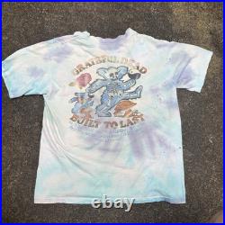 Vintage 1990 Grateful Dead Spring Tour Parking Lot t-shirt Size XL Built to Last
