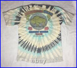 Vintage 1990 Grateful Dead Tour Shirt Buffalo New York Tie Dye 25 Years Size L