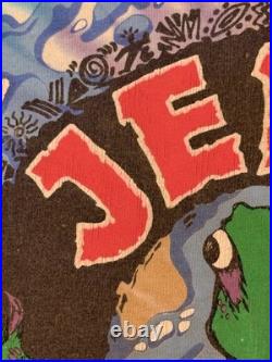 Vintage 1990 Jerry Garcia Band Hawaiian Tour Shirt Large Grateful Dead Reonegro