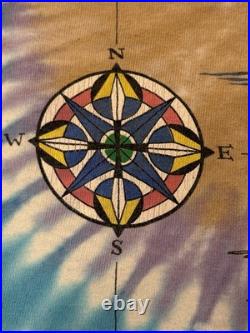 Vintage 1990 Jerry Garcia Band Hawaiian Tour Shirt Large Grateful Dead Reonegro