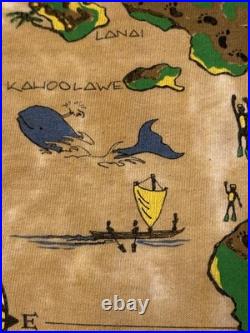 Vintage 1990 Jerry Garcia Band Hawaiian Tour Shirt Large Grateful Dead Reonegro