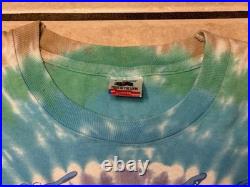Vintage 1990 Jerry Garcia Band Hawaiian Tour Shirt Large Grateful Dead Reonegro