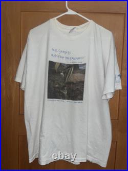 Vintage 1990 Merl Saunders Jerry Garcia Blues From The Rainforest Tee XL RARE