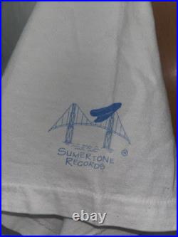 Vintage 1990 Merl Saunders Jerry Garcia Blues From The Rainforest Tee XL RARE