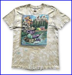 Vintage 1990s Grateful Dead LL Rain tee shirt made in USA size L