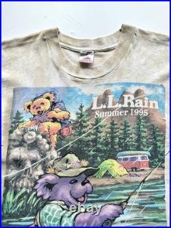Vintage 1990s Grateful Dead LL Rain tee shirt made in USA size L