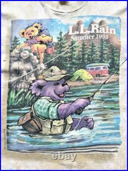 Vintage 1990s Grateful Dead LL Rain tee shirt made in USA size L