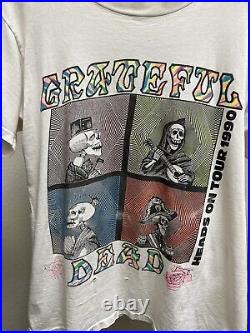 Vintage 1990s Grateful Dead Neon Heads On Your T-Shirt
