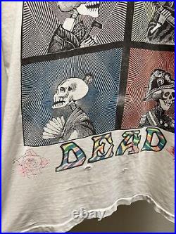 Vintage 1990s Grateful Dead Neon Heads On Your T-Shirt