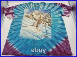 Vintage 1990s Grateful Dead Ski Tee Shirt XL Delta USA Single Stich Band Tee wow