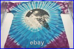 Vintage 1990s Grateful Dead Ski Tee Shirt XL Delta USA Single Stich Band Tee wow
