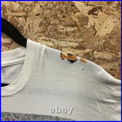 Vintage 1991 90s Jerry Garcia Band Grateful Dead Shirt Size XL White Distressed