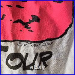 Vintage 1991 Grateful Dead Endless Tour Summer Concert Band Shirt Surf 90s