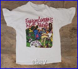 Vintage 1991 Grateful Dead Fear & Loathing in Las Vegas XL Single Stitch T-Shirt