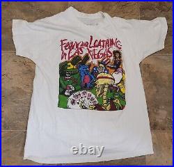Vintage 1991 Grateful Dead Fear & Loathing in Las Vegas XL Single Stitch T-Shirt