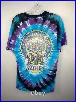 Vintage 1991 Grateful Dead La Coliseum Tie Dye T Shirt Size Large Tour