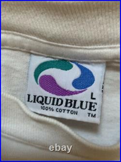 Vintage 1991 Grateful Dead Las Vegas Liquid Blue Sz L Double Sided