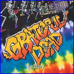 Vintage 1991 Grateful Dead Madison Square Garden Shirt XL 90s Rock New York