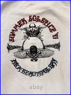 Vintage 1991 Grateful Dead Summer Solstice T-Shirt XL USA Fruit of the Loom