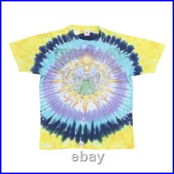 Vintage 1991 Grateful Dead Summer Tour Tie Dye Shirt Size Large