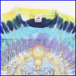Vintage 1991 Grateful Dead Summer Tour Tie Dye Shirt Size Large