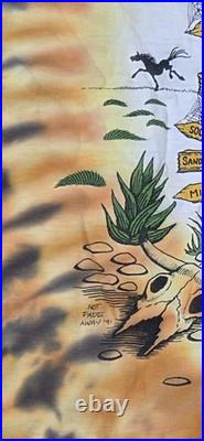 Vintage 1991 Grateful Dead Summer Tour Tie Dye T Shirt XL Brockum USA GDM