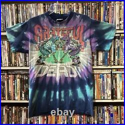 Vintage 1991 Grateful Dead Tie Dye Tour Shirt Giants Stadium Size L