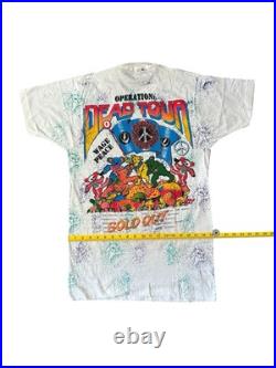Vintage 1991 Grateful Dead Without a Net Concert Tee Single Stitch
