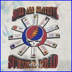 Vintage 1991 Grateful Dead concert T- shirt Screen Stars summer dead tour XL