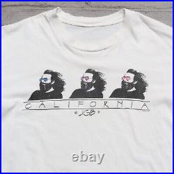 Vintage 1991 Jerry Garcia Band Grateful Dead Shirt Original Single Stitch Tour