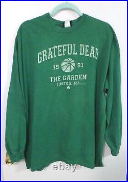 Vintage 1991 Liquid Blue Grateful Dead Men's Long Sleeve T-Shirt Size XL Boston