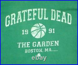 Vintage 1991 Liquid Blue Grateful Dead Men's Long Sleeve T-Shirt Size XL Boston