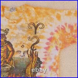 Vintage 1992 Grateful Dead Artist Ian Bohorquez Shirt Liquid Blue XL Tie Dye
